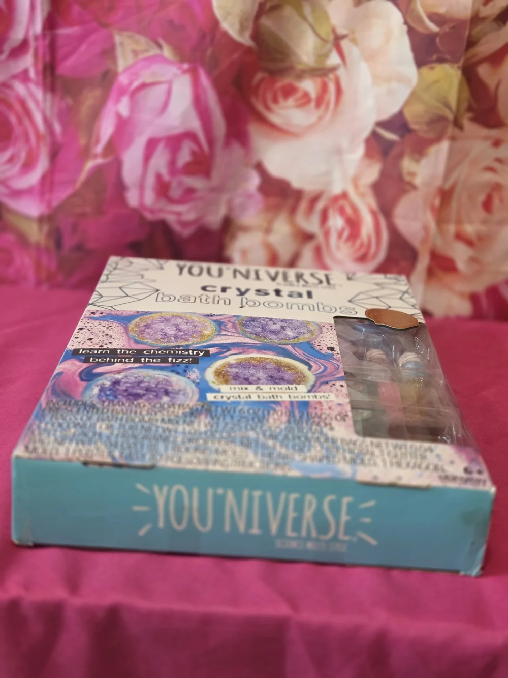 Youniverse Scented Diy Crystal Bath Bombs - Purple